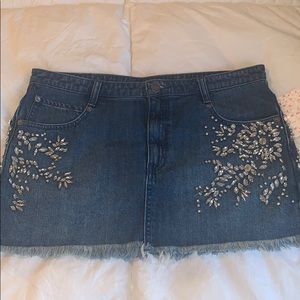 Free People mini skirt